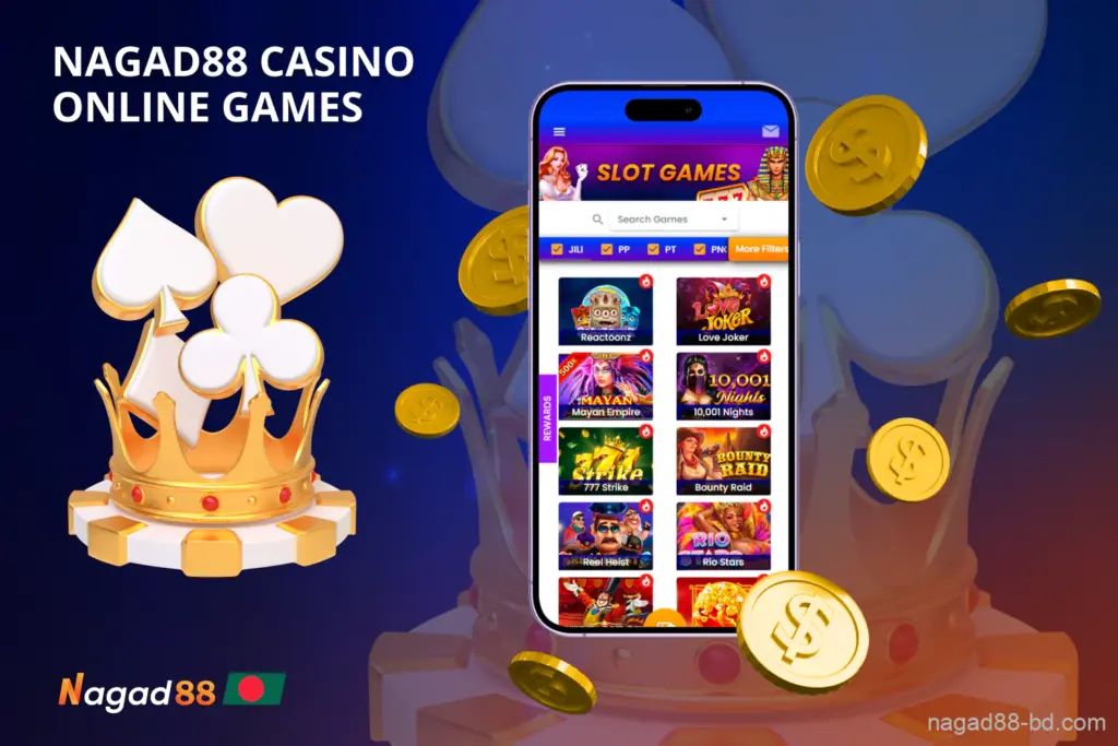 Naga88 Casino Online Games, Nagad88 Games Library